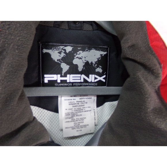 Men's Phenix Winter Sports Jacket Large preowned - Picture 3 of 6